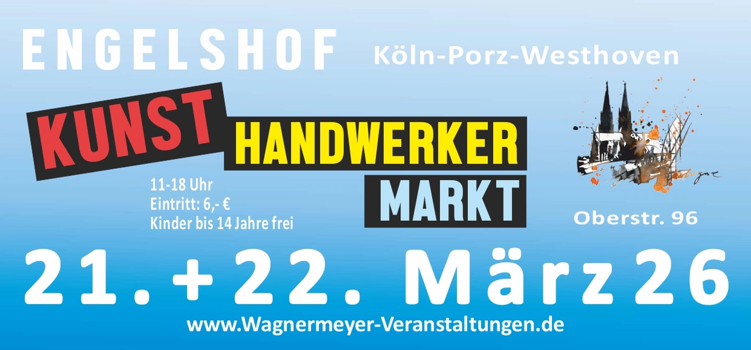 Kunst / Kultur und Handwerk Leben , Karl Wagnermeyer , 2T Lindlar , Lindlar Stadt ,Lindlar , Lindlar was geht , Oberberg Aktuell , 2T Events , Kunsthandwerkermarkt, Lindlar, Kunsthandwerkermarkt Köln, Kunst und Kultur , Veranstaltungen , Events ,Termine , Meine Stadt , Wagnermeyer Veranstaltungen , Frühling , Frühlingszauber , Herbstpartie , Lindlar 2T Frühlingszauber , Lindlar 2T Herbstpartie , Frühling , Herbst , Engelshof , Kunsthandwerk Engelshof , Westhoven , Bürgerzentrum Porz , Köln Porz , Termine Köln , Ausstellungen , Köln , Lindlar , Porz , Westhoven , Engelskirchen , Overath , Marienheide , Wipperfürth , Kunst u. Kultur Köln , Kunsthandwerkermärkte , Oberberg ,Nachrichten